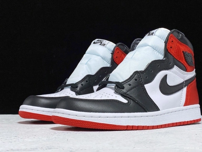 Rep Onekick CD0461-016 High Toe Air Jordan Satin Retro 1 Black 0729